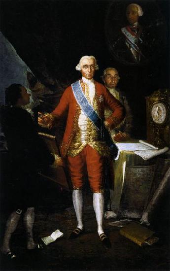 Francisco de Goya Portrait of the Count of Floridablanca oil painting image